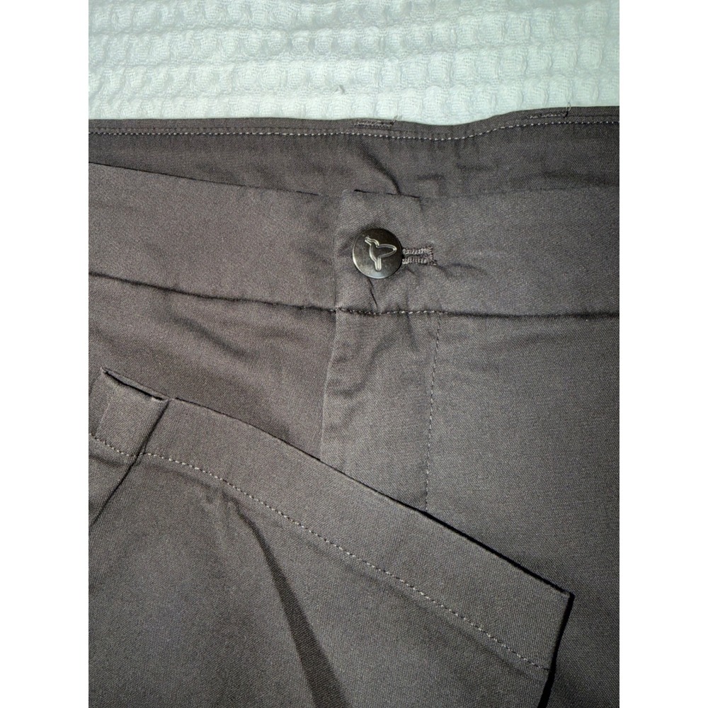 Birddogs Khaki Pants Mens 32x32 Grey Stretch Cotton Nylon Chino Casual